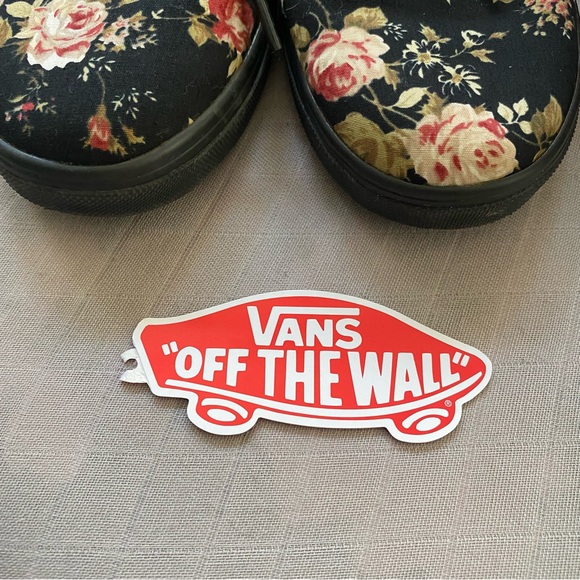 Vans Authentic Low Pro Floral Shoes Sneakers - Picture 7 of 9